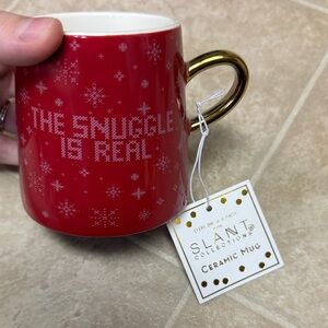 The snuggle is real Christmas mug brand new